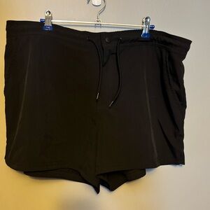 Black Activewear Shorts